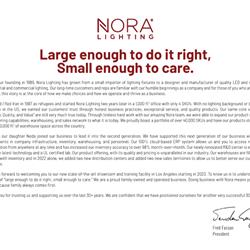 灯饰设计 Nora 国外商业办公照明LED灯具产品图片电子书