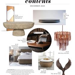 灯饰设计 Furniture Lighting Decor 2023年12月家居设计图片电子杂志