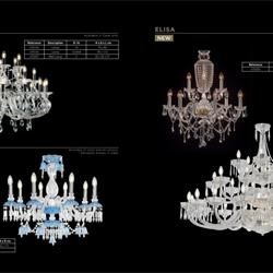 灯饰设计 Iris Cristal 2024年欧美经典水晶灯饰图片电子书