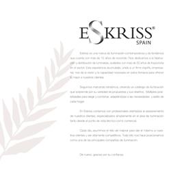 灯饰设计 Eskriss 2024年西班牙流行灯具产品图片电子目录