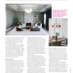 灯饰设计 Furniture Lighting Decor 2024年4月家居设计图片电子杂志