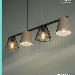 灯饰设计图:Eglo 2024年欧式现代简约灯具产品目录画册