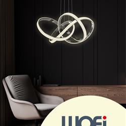 灯饰设计:WOFI 德国现代最新流行LED灯饰设计素材图片