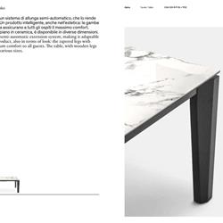 家具设计 Calligaris 2024年意大利现代家具桌子图片电子目录