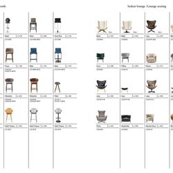 家具设计 Calligaris 2024年意大利现代家具椅子产品图片宣传册