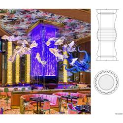 灯饰设计 Sogni Di Cristallo 2024年意大利威尼斯工程定制灯饰图片