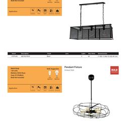 灯饰设计 Sunlite 2024年美国家居灯饰产品图片电子书