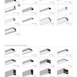 灯饰设计 klus design 2024年欧美铝型材LED灯产品图片目录