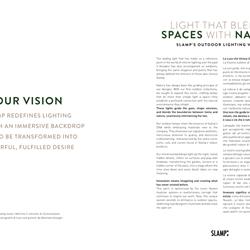 灯饰设计 Slamp 2025年意大利户外创意装饰灯具图片电子目录
