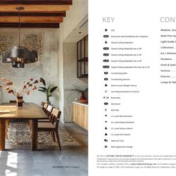 灯饰设计 Hubbardton Forge 2025年1月新品美式灯饰产品图片电子画册
