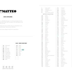 灯饰设计 Matteo 2025年加拿大现代时尚灯具设计电子目录