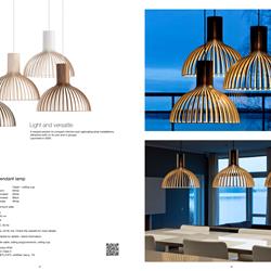 灯饰设计 Secto Design 2025年国外竹艺木艺灯饰设计素材图片