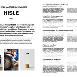灯饰设计 Hisle 2025年法国照明灯具设计素材图片电子目录