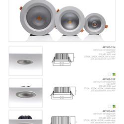 灯饰设计 ARTLIGHT 俄罗斯专业照明LED灯具产品图片电子目录