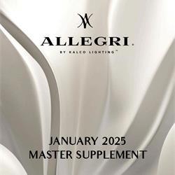 灯具设计 Allegri 2025年新品奢华水晶玻璃美式灯增刊目录