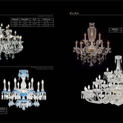 灯饰设计 Iris Cristal 2025年欧美经典水晶蜡烛灯饰图片