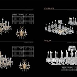 灯饰设计 Iris Cristal 2025年欧美经典水晶蜡烛灯饰图片