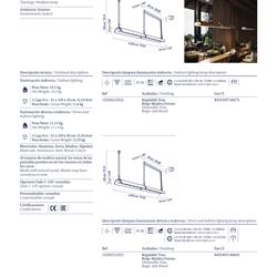 灯饰设计 Bover 2025年西班牙现代时尚灯具产品参数技术电子目录