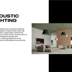 灯饰设计 Lumibright 2025年英国声学消音灯具设计产品目录