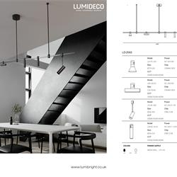 灯饰设计 Lumibright 2025年英国模块LED灯具设计产品电子目录
