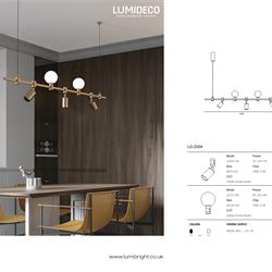 灯饰设计 Lumibright 2025年英国模块LED灯具设计产品电子目录