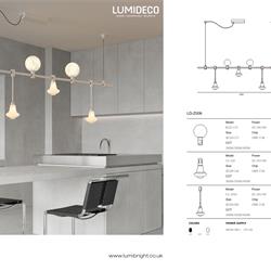 灯饰设计 Lumibright 2025年英国模块LED灯具设计产品电子目录