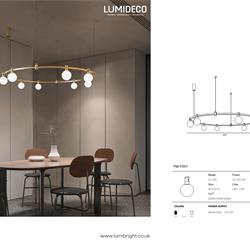灯饰设计 Lumibright 2025年英国模块LED灯具设计产品电子目录