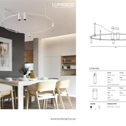 灯饰设计 Lumibright 2025年英国模块LED灯具设计产品电子目录