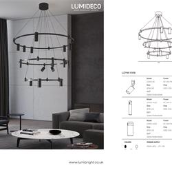 灯饰设计 Lumibright 2025年英国模块LED灯具设计产品电子目录