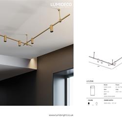 灯饰设计 Lumibright 2025年英国模块LED灯具设计产品电子目录