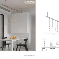 灯饰设计 Lumibright 2025年英国模块LED灯具设计产品电子目录