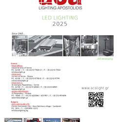 灯饰设计 ACA 2025年欧美LED灯具照明图片电子目录