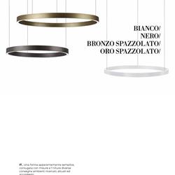 灯饰设计 Pan 2025年新品意大利现代圆环形灯具产品图片电子目录