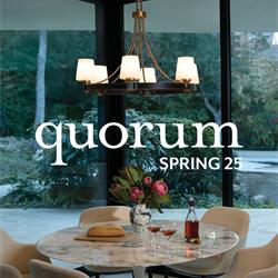 Quorum 2025年春季灯饰参考指南图片电子画册
