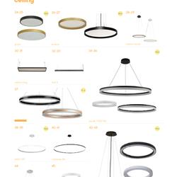灯饰设计 Searchlight 2025年工程项目现代LED灯具设计电子书