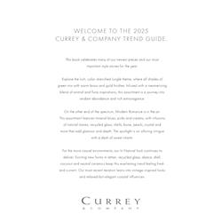 灯饰设计 Currey & Company 2025年美国灯饰趋势指南电子图册