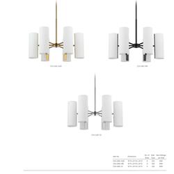 灯饰设计 Dainolite 2025年欧式灯设计产品图片电子目录