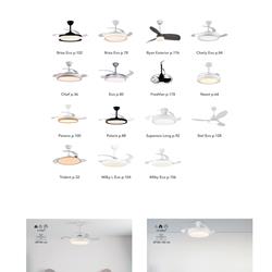 灯饰设计 CristalRecord 2025年国外风扇灯吊扇灯设计素材图片电子目录