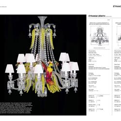 灯饰设计 Baccarat 2025年巴卡拉豪华水晶玻璃灯饰产品图册
