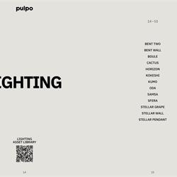 灯饰设计 Pulpo 2025年瑞士灯饰家具设计素材图片电子书