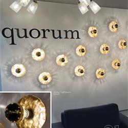 灯饰设计 Quorum 2025年夏季美国豪华家居灯饰产品补充目录