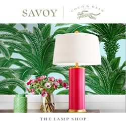 灯饰设计图:Savoy House 2025年美国家居装饰台灯图片电子图册