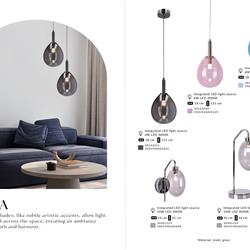 灯饰设计 Candellux 2025年最新波兰灯具产品图片电子目录