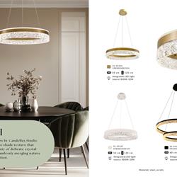 灯饰设计 Candellux 2025年最新波兰灯具产品图片电子目录