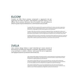 灯饰设计 Elcom 2025年意大利专业LED灯具照明解决方案电子目录