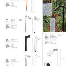 灯饰设计 SPJ 2025年美国户外景观灯具设计电子目录