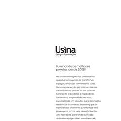 灯饰设计 Usina Design 2025年巴西现代时尚灯具设计图片电子书