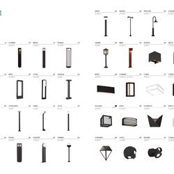 灯饰设计 ST Luce 2025年新产品俄罗斯户外灯具设计图片宣传册