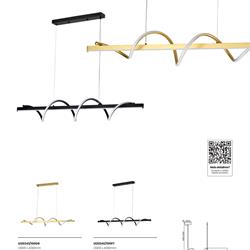 灯饰设计 Usina Design 2025年巴西时尚灯具设计图片电子书