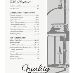 灯饰设计 The CopperSmith 2025年美国户外乡村灯具铜灯笼电子目录
